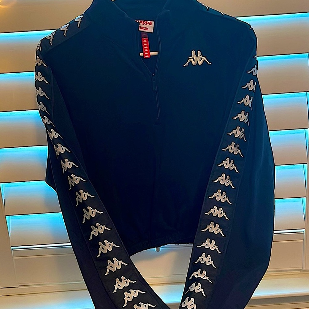 KAPPA quarter zip sweatshirt 🖤